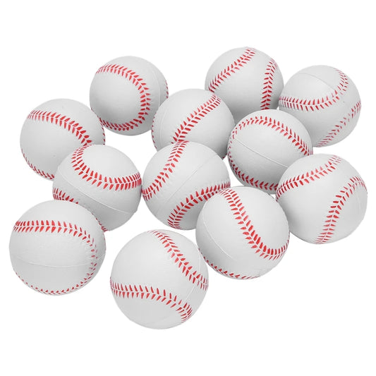 12 Pack Foam Practice Softball