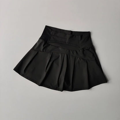 Summer High Waist Sports Short Skirt