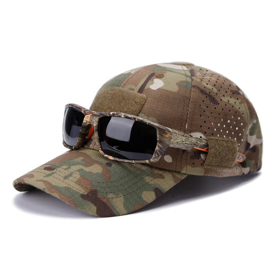 New Men Camouflage Sunscreen Baseball Cap