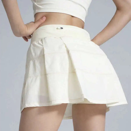 Womens High Waisted Tennis Skort