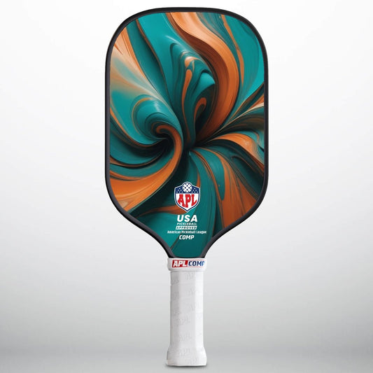 APL - Colorful Patterns Pickleball Paddle | 16mm Carbon Fiber | Best Pickleball Paddles | American Pickleball League