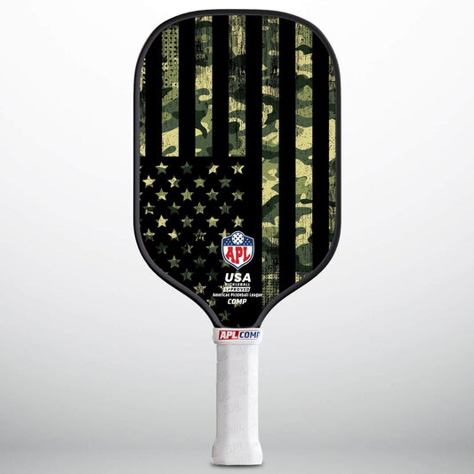 APL - Camo Flag | 16mm Carbon Fiber | Best Pickleball Paddles | American Pickleball League