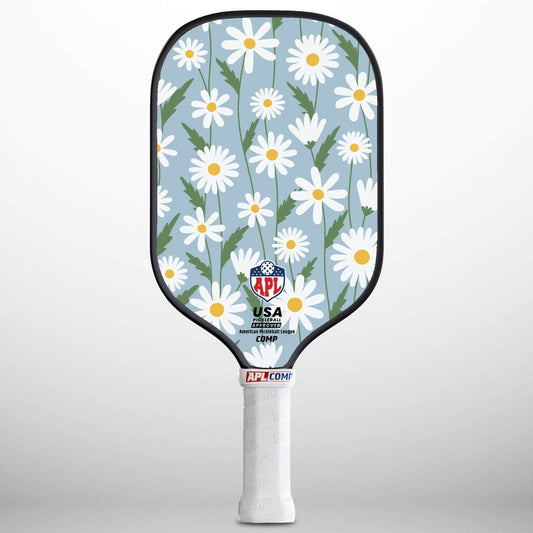 APL - Sun Flowers | 16mm Carbon Fiber | Best Pickleball Paddles | American Pickleball League