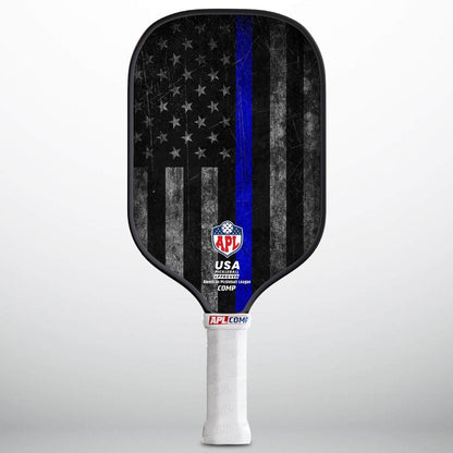 APL - Blue Line  | 16mm Carbon Fiber | Best Pickleball Paddles | American Pickleball League