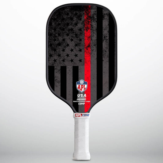 APL - Red Line Pickleball Paddle | 16mm Carbon Fiber | Best Pickleball Paddles | American Pickleball League