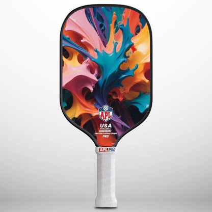 APL - Colorful Art | 16mm Carbon Fiber | Best Pickleball Paddles | American Pickleball League