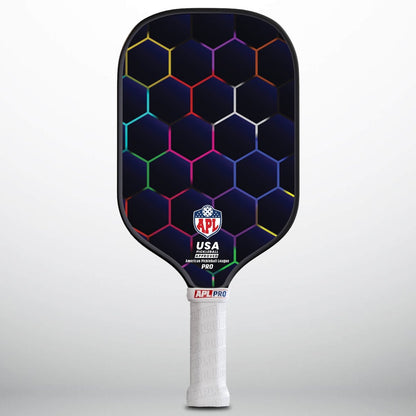 APL - Hexagon Shapes Pickleball Paddle | 16mm Carbon Fiber | Best Pickleball Paddles | American Pickleball League