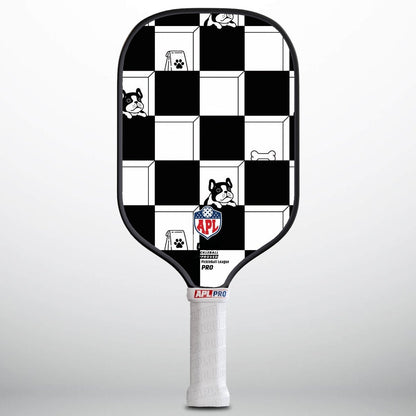 APL - Black White Patterns | 16mm Carbon Fiber | Best Pickleball Paddles | American Pickleball League