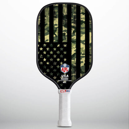 APL - Camo Flag | 16mm Carbon Fiber | Best Pickleball Paddles | American Pickleball League