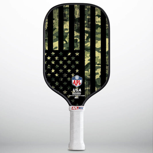 APL - Camo Flag | 16mm Carbon Fiber | Best Pickleball Paddles | American Pickleball League