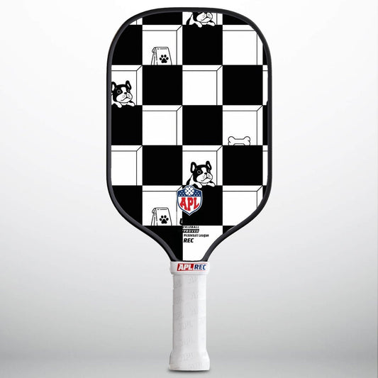 APL - Black White Patterns | 16mm Carbon Fiber | Best Pickleball Paddles | American Pickleball League
