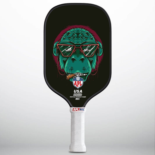APL - Skull Glasses Pickleball Paddle | 16mm Carbon Fiber | Best Pickleball Paddles | American Pickleball League