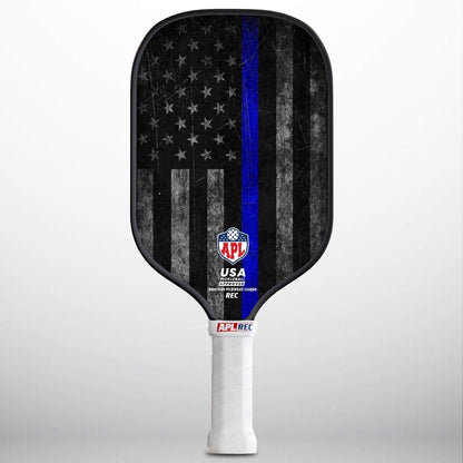 APL - Blue Line  | 16mm Carbon Fiber | Best Pickleball Paddles | American Pickleball League