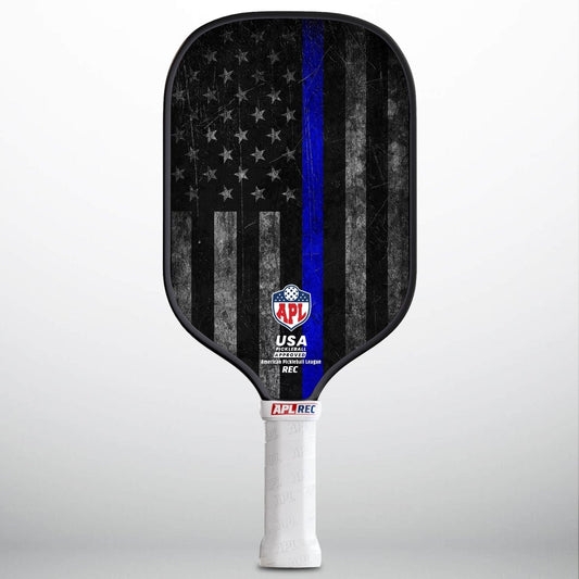 APL - Blue Line  | 16mm Carbon Fiber | Best Pickleball Paddles | American Pickleball League