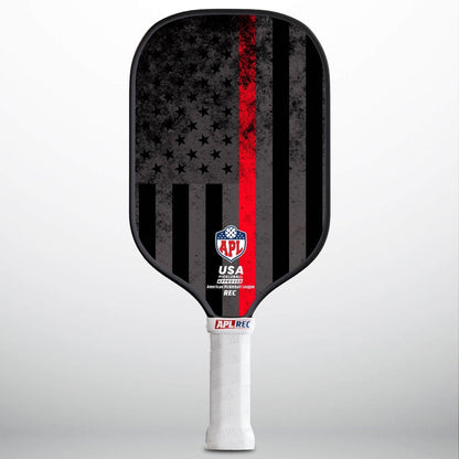 APL - Red Line Pickleball Paddle | 16mm Carbon Fiber | Best Pickleball Paddles | American Pickleball League