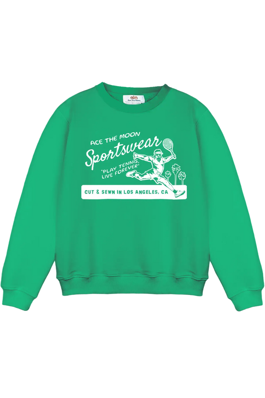 Play Tennis, Live Forever Sweatshirt