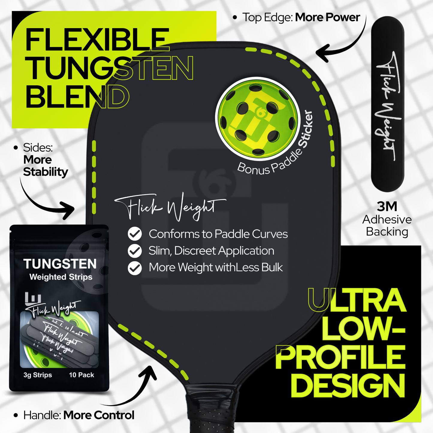 3g Tungsten Strips