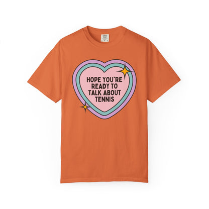 Cute Tennis Player Tee