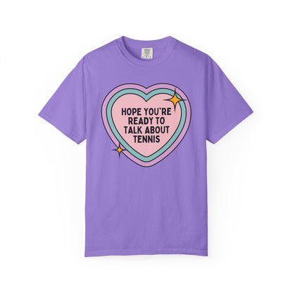 Cute Tennis Player Tee