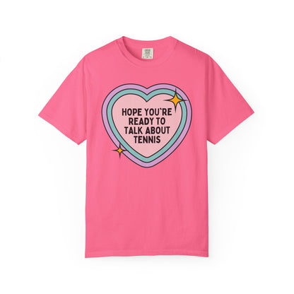 Cute Tennis Player Tee