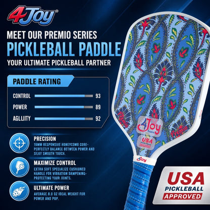 Damask 4Joy Pickleball Paddle Premio Series