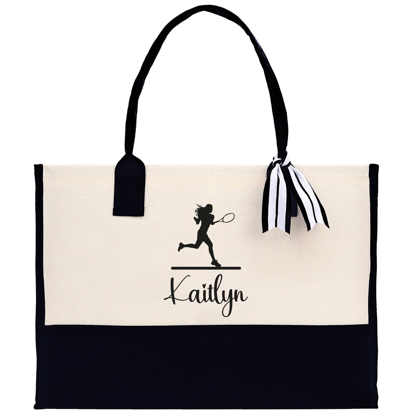 Personalized Tennis Tote Bag