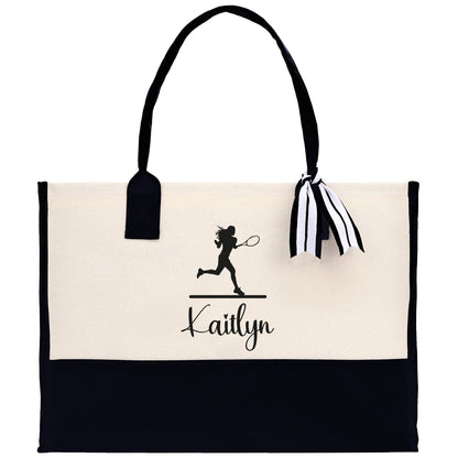Personalized Tennis Tote Bag