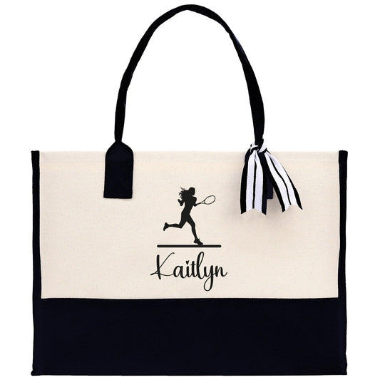 Personalized Tennis Tote Bag