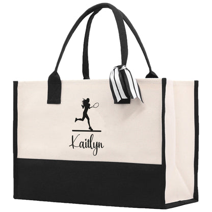 Personalized Tennis Tote Bag