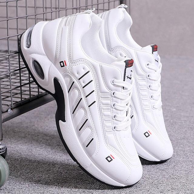 Men's  Leather Autumn Tennis Sneakers