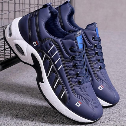 Men's  Leather Autumn Tennis Sneakers
