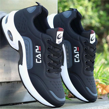 Men's  Leather Autumn Tennis Sneakers