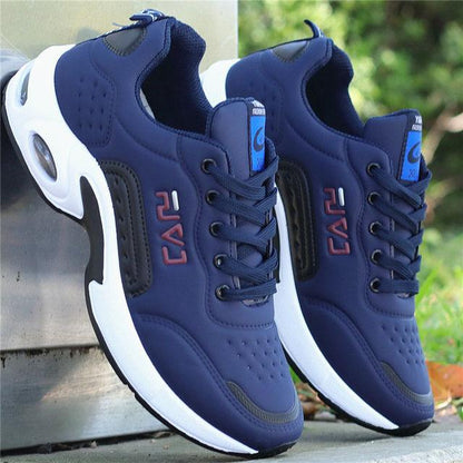Men's  Leather Autumn Tennis Sneakers