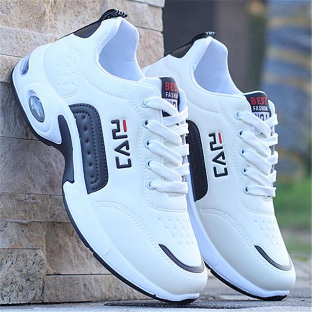 Men's  Leather Autumn Tennis Sneakers