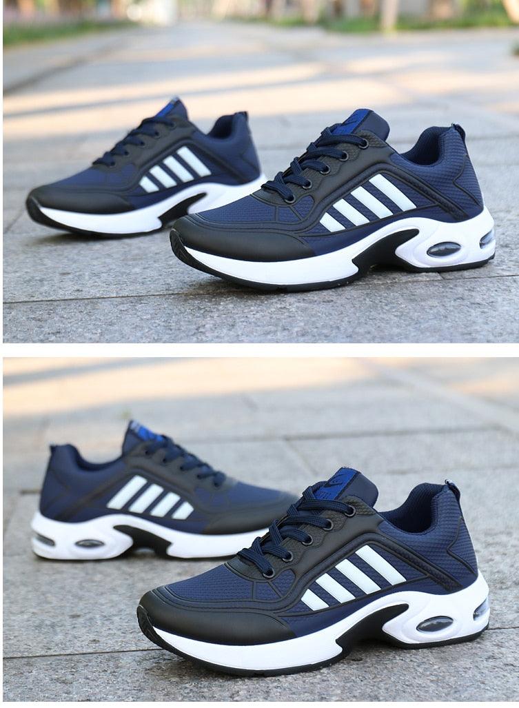 Men's  Leather Autumn Tennis Sneakers