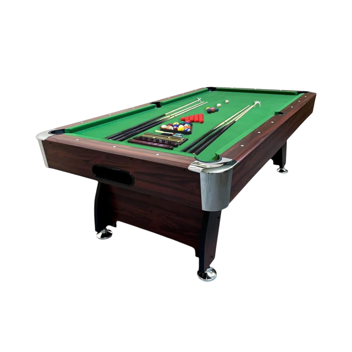 8 FT Modern Green Felt Pool Table