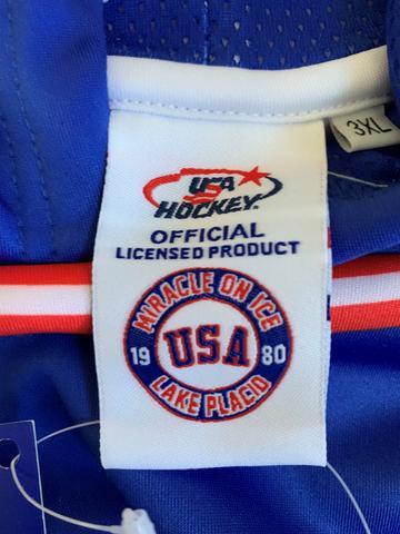 USA Hockey Miracle on Ice 1980 Authentic Royal Blue Youth Hoodie