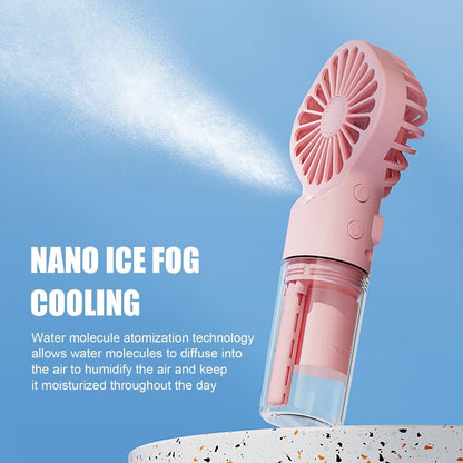 New Portable Handheld Fan Turbo Water-Cooled Spray