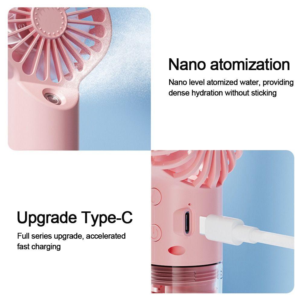 New Portable Handheld Fan Turbo Water-Cooled Spray