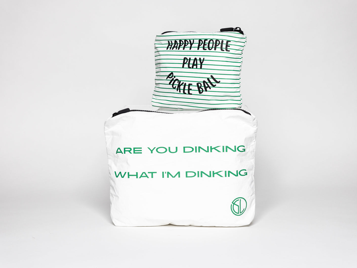 Pickleball Organizer Bag-Happy People Play Pickleball