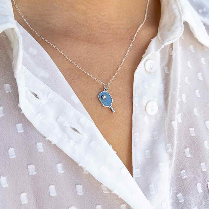 Pickleball Paddle Charm - Sports Pendant