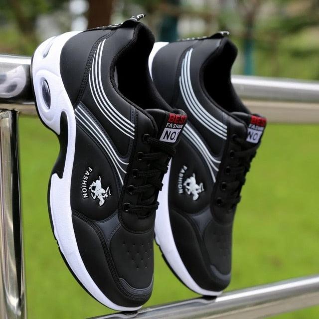 Men's  Leather Autumn Tennis Sneakers