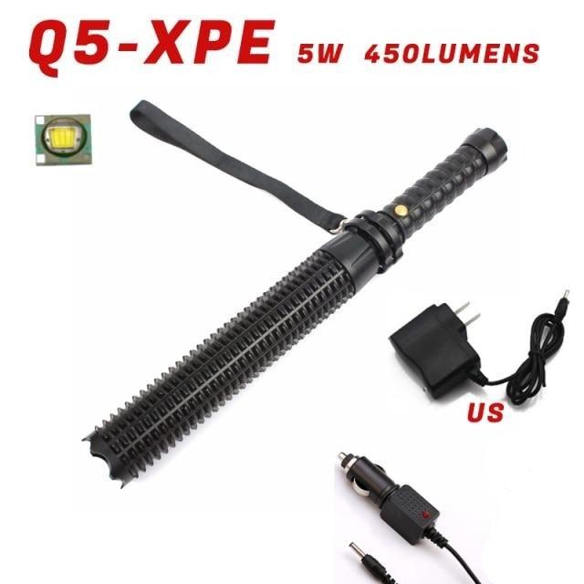 Rechargeable Adjustable LED Handheld Portable Flashlight