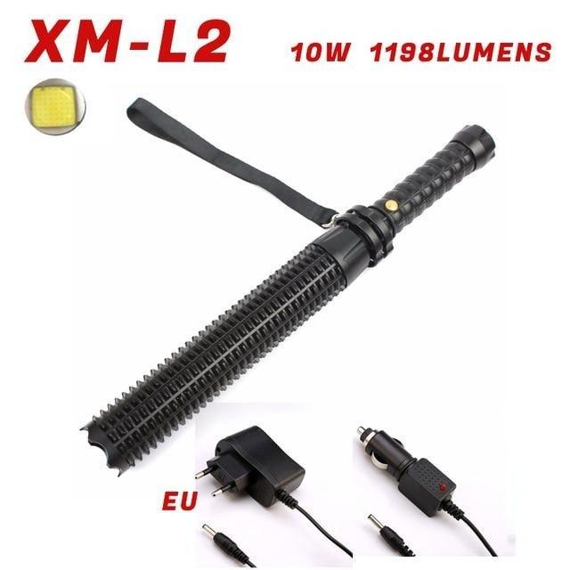 Rechargeable Adjustable LED Handheld Portable Flashlight