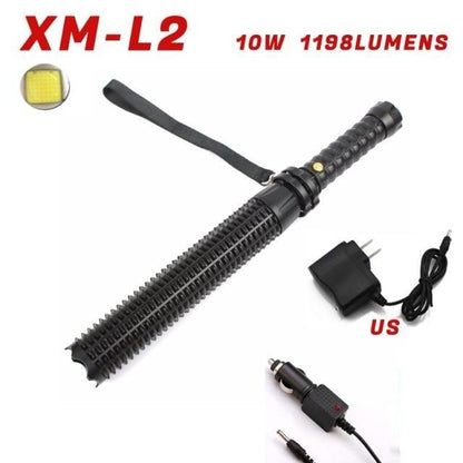 Rechargeable Adjustable LED Handheld Portable Flashlight