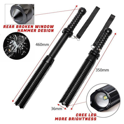 Rechargeable Adjustable LED Handheld Portable Flashlight