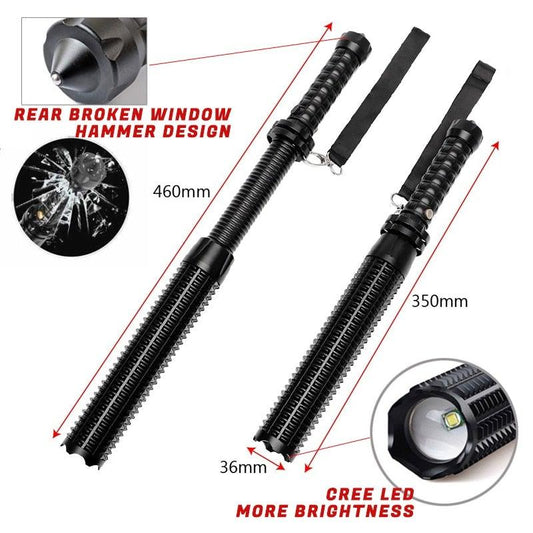 Rechargeable Adjustable LED Handheld Portable Flashlight