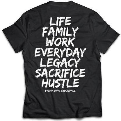 Basketball Is Life - T-Shirt - Black