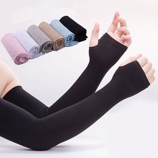 Two Pairs Of Sunscreen Cuff Arm Sleeves