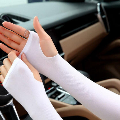 Two Pairs Of Sunscreen Cuff Arm Sleeves
